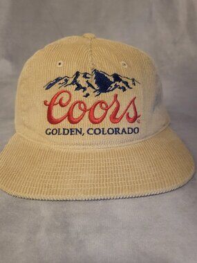 Coors Banquet Corduroy Snapback Hat